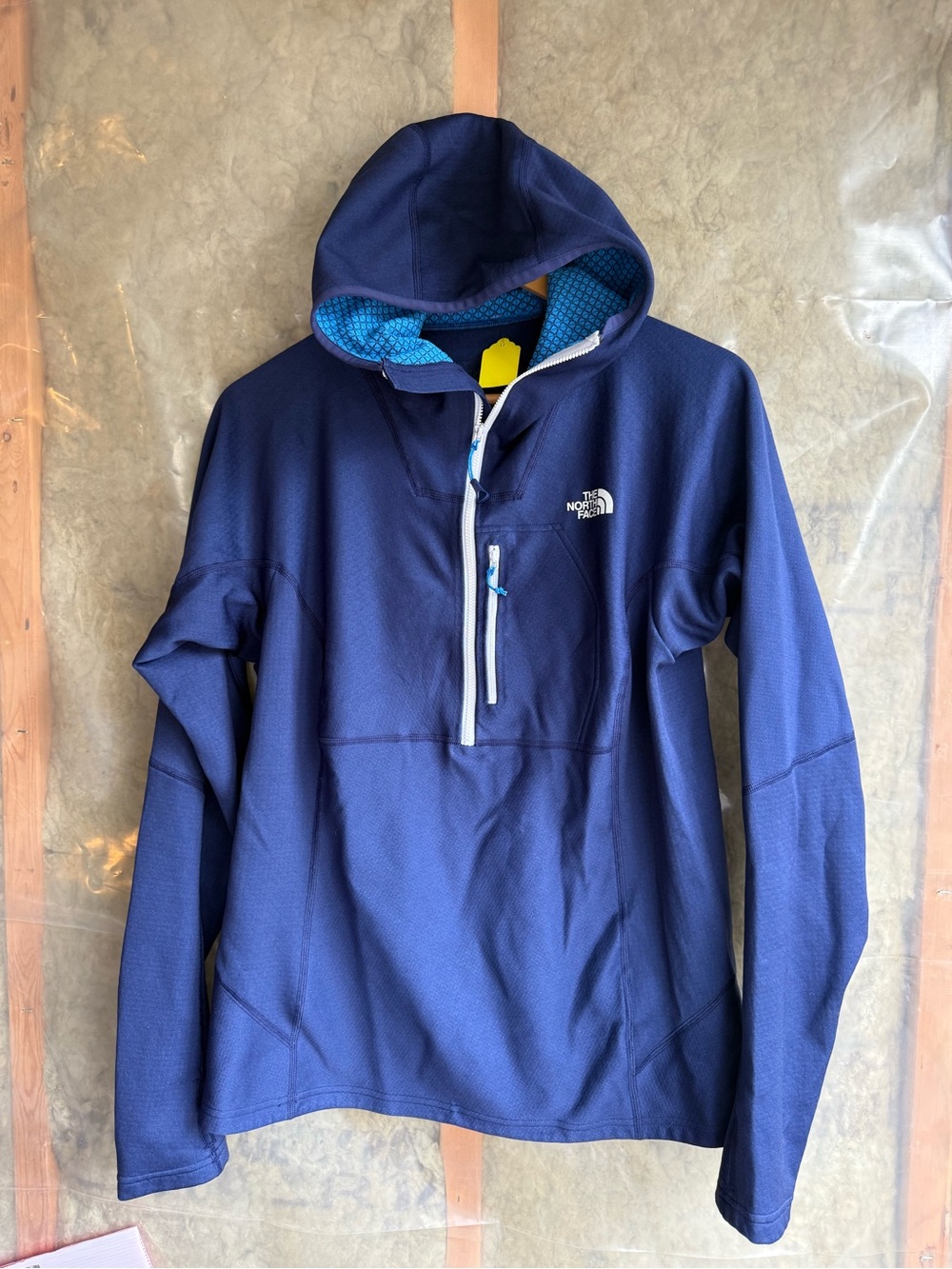 The North Face Men’s Navy Hooded Quarter-Zip Pullover
